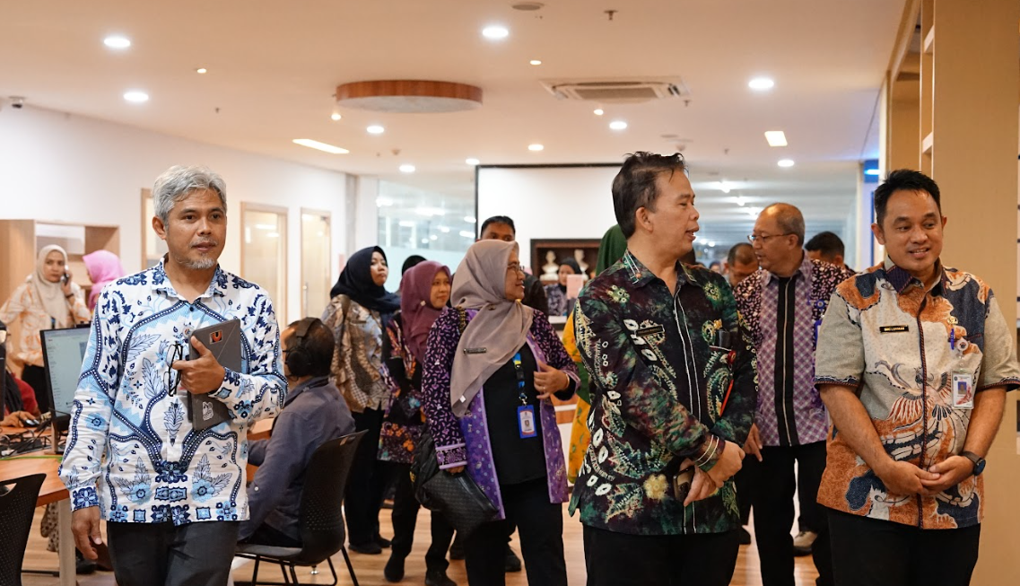Kunjungan Dispusip Tangerang Bersama Wakil Bupati Tangerang Dan OPD Lainnya